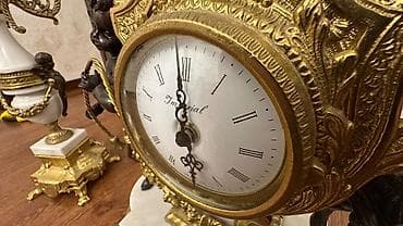 Klassik Saat dəsti, rəng - Qızılı lalafo.az -da Klassik Saat dəsti, rəng - Qızılı