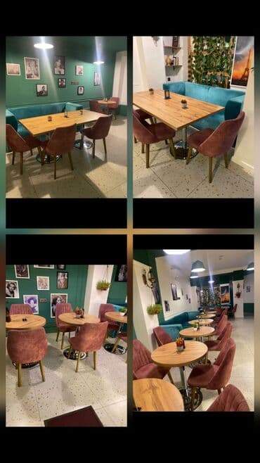 *SEVA XİRDALAN* Restoran kafe, üçün 18stul 7 yumru stol lalafo.az -da *SEVA XİRDALAN* Restoran kafe, üçün 18stul 7 yumru stol