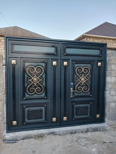 Həyət darvazaları: Darvazalarin seyf qapilarin satisi. KREDİTLE VEYA NEGD SATIŞ ÜNVAN lalafo.az -da — 12 Həyət darvazaları: Darvazalarin seyf qapilarin satisi. KREDİTLE VEYA NEGD SATIŞ ÜNVAN — 12