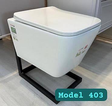 Asma unitaz — Model 403 - Divara asılan konstruksiya: yerə toxunmayan lalafo.az -da Asma unitaz — Model 403 - Divara asılan konstruksiya: yerə toxunmayan