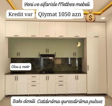 Mətbəx mebeli sifarişlə hazırlanır lalafo.az -da Mətbəx mebeli sifarişlə hazırlanır