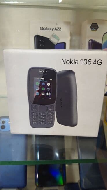 Nokia 106, rəng - Boz, Düyməli lalafo.az -da Nokia 106, rəng - Boz, Düyməli