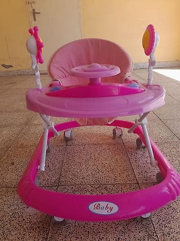 Uşaq gəzdirəcəyi (baby walker) – çəhrayı rəng - Geniş, sabit plastik lalafo.az -da Uşaq gəzdirəcəyi (baby walker) – çəhrayı rəng - Geniş, sabit plastik