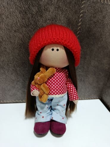 Эта кукла — не просто игрушка, а кусочек души, созданный вручную с lalafo.az -da Эта кукла — не просто игрушка, а кусочек души, созданный вручную с