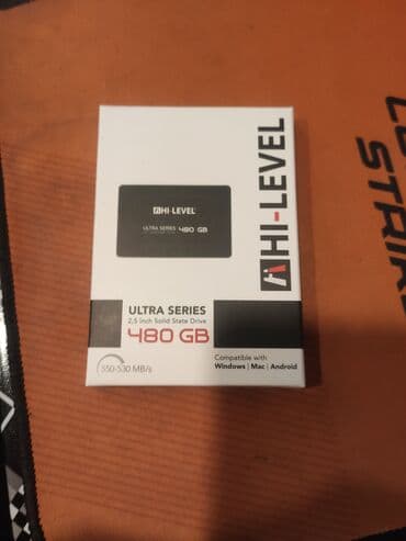 Hi-level 480gb ssd - yeni, bağlı qutudadır. Yoxlayıb götürə bilərsiz lalafo.az -da Hi-level 480gb ssd - yeni, bağlı qutudadır. Yoxlayıb götürə bilərsiz