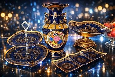 İşlənməyib yalnız vitrində olub Zərif klassik üslubda dekorativ süfrə lalafo.az -da İşlənməyib yalnız vitrində olub Zərif klassik üslubda dekorativ süfrə