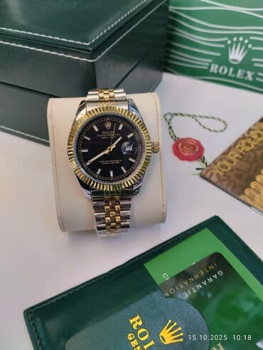 Qol saatı, Rolex, rəng - Qara lalafo.az -da Qol saatı, Rolex, rəng - Qara