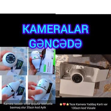 Müşahidə kameraları sekillerde qiymət məlumat qeyd olunub unvan Gence lalafo.az -da Müşahidə kameraları sekillerde qiymət məlumat qeyd olunub unvan Gence