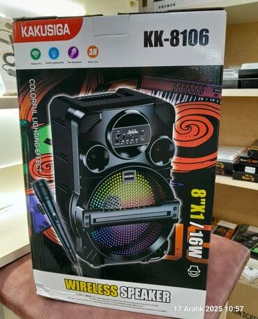 Kakusiga KK-8106 portativ səs sistemi - Wireless Speaker – Bluetooth lalafo.az -da Kakusiga KK-8106 portativ səs sistemi - Wireless Speaker – Bluetooth