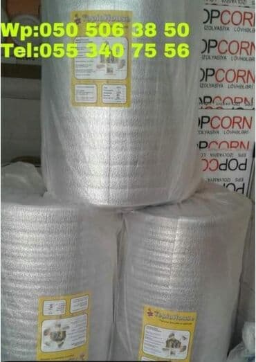 Məhsul: İstilik və səs izolyasiya materialı – rulon şəklində folqalı lalafo.az -da Məhsul: İstilik və səs izolyasiya materialı – rulon şəklində folqalı
