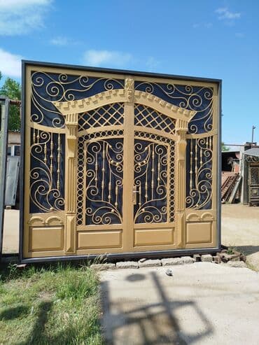 Həyət darvazaları: Müxtəlif üslubda və rənglərdə hazırlanmış metal qapılar təklif olunur lalafo.az -da — 22 Həyət darvazaları: Müxtəlif üslubda və rənglərdə hazırlanmış metal qapılar təklif olunur — 22