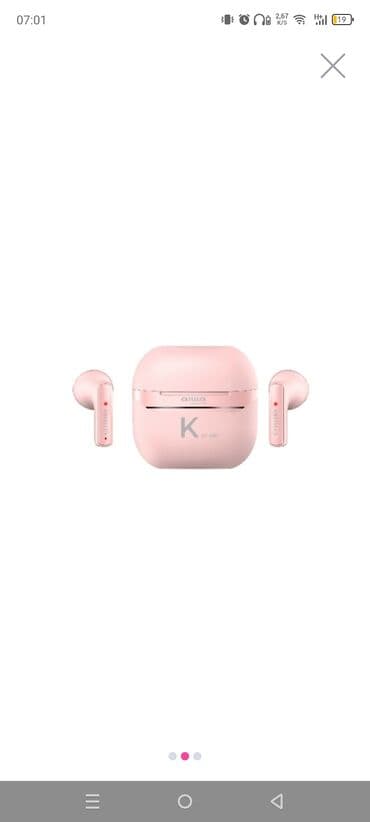 İşlənmiş Simsiz (Bluetooth) Qulaqcıqlar, Aiwa, rəng - Çəhrayı lalafo.az -da İşlənmiş Simsiz (Bluetooth) Qulaqcıqlar, Aiwa, rəng - Çəhrayı