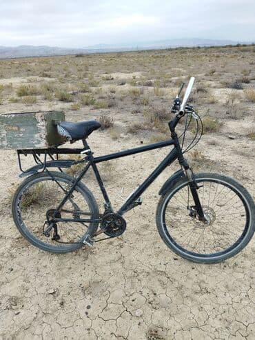 Şəhər/dağ tipli velosiped - Rəng: qara - Çərçivə: klassik trapezoid lalafo.az -da Şəhər/dağ tipli velosiped - Rəng: qara - Çərçivə: klassik trapezoid