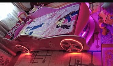 Uşaq üçün maşın formalı çarpayı – qızlar üçün dizayn - Korpus lalafo.az -da Uşaq üçün maşın formalı çarpayı – qızlar üçün dizayn - Korpus