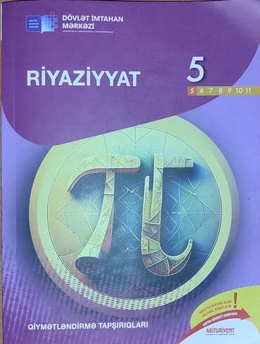 Riyaziyyat 5-ci sinif, Ödənişli çatdırılma lalafo.az -da Riyaziyyat 5-ci sinif, Ödənişli çatdırılma