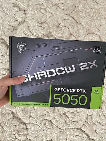 MSI Shadow 2x RTX 5050 8GB QIYMETE GORE NARAHAT ETMEYIN QIYMET SONDUR! lalafo.az -da MSI Shadow 2x RTX 5050 8GB QIYMETE GORE NARAHAT ETMEYIN QIYMET SONDUR!