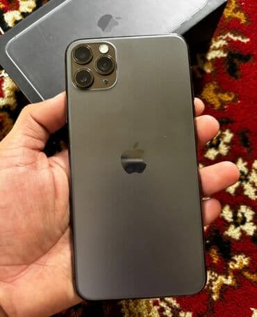 IPhone 11 Pro Max, 128 GB, Qara, Zəmanət, Face ID, Sənədlərlə lalafo.az -da IPhone 11 Pro Max, 128 GB, Qara, Zəmanət, Face ID, Sənədlərlə