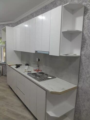 новые кухонные гарнитуры: Кухонный гарнитур на заказ, МДФ at lalafo.az — 3 новые кухонные гарнитуры: Кухонный гарнитур на заказ, МДФ — 3