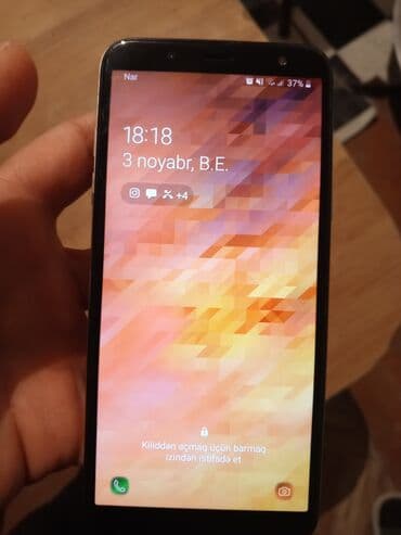 Samsung Galaxy J6 Plus, rəng - Qızılı, Barmaq izi lalafo.az -da Samsung Galaxy J6 Plus, rəng - Qızılı, Barmaq izi