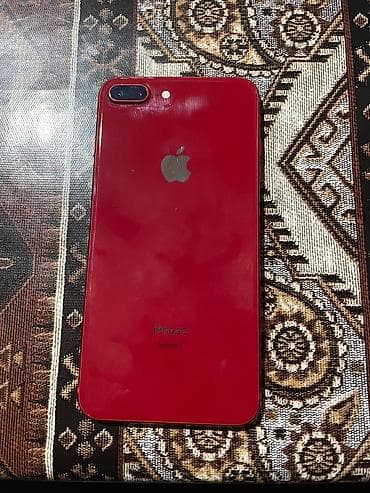 IPhone 8 Plus, 64 ГБ, Красный, Отпечаток пальца at lalafo.az IPhone 8 Plus, 64 ГБ, Красный, Отпечаток пальца