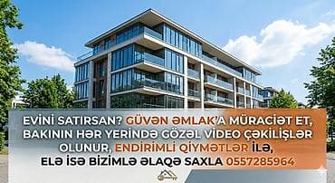 Güvən Əmlak tərəfindən təqdim olunan peşəkar video çəkiliş xidməti - lalafo.az -da Güvən Əmlak tərəfindən təqdim olunan peşəkar video çəkiliş xidməti -