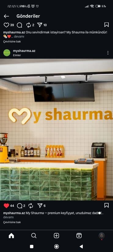 Aşpaz tələb olunur, Dönərçi, 18-29 yaş, 1 ildən az təcrübə lalafo.az -da Aşpaz tələb olunur, Dönərçi, 18-29 yaş, 1 ildən az təcrübə