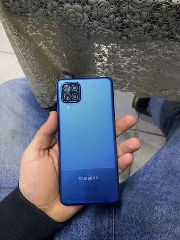 Samsung Galaxy A12, rəng - Mavi, Qırıq lalafo.az -da Samsung Galaxy A12, rəng - Mavi, Qırıq