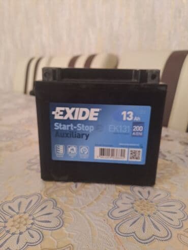 EXIDE Start-Stop Auxiliary EK131 akkumulyator. motosiklet ucun. tezesi lalafo.az -da EXIDE Start-Stop Auxiliary EK131 akkumulyator. motosiklet ucun. tezesi