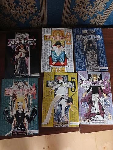 Death Note (Ölüm Dəftəri) manga seriyası – Azərbaycan dilinə uyğun at lalafo.az Death Note (Ölüm Dəftəri) manga seriyası – Azərbaycan dilinə uyğun