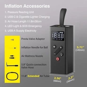 Batıq çıxaran alət: Daşına bilən elektrikli hava kompressoru lalafo.az -da — 1 Batıq çıxaran alət: Daşına bilən elektrikli hava kompressoru — 1