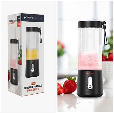Porodo Lifestyle Go-Blender – daşına bilən güclü blender - Güc: 220W lalafo.az -da Porodo Lifestyle Go-Blender – daşına bilən güclü blender - Güc: 220W