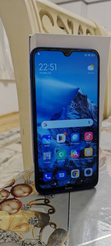 Redmi Note 8, 64 GB, rəng - Mavi, Sensor, Barmaq izi, İki sim kartlı lalafo.az -da Redmi Note 8, 64 GB, rəng - Mavi, Sensor, Barmaq izi, İki sim kartlı
