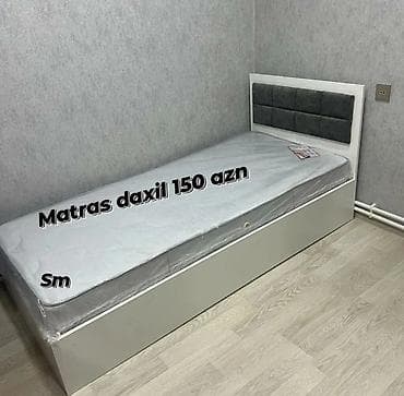 Təknəfərlik çarpayı, Matras ilə lalafo.az -da Təknəfərlik çarpayı, Matras ilə