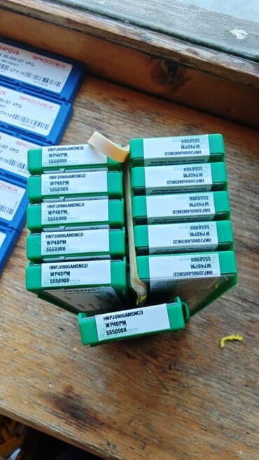 Mismarlar, şuruplar: Torna və frezə üçün kəsici lövhəciklər (karbid insertlər) komplekti - lalafo.az -da — 2 Mismarlar, şuruplar: Torna və frezə üçün kəsici lövhəciklər (karbid insertlər) komplekti - — 2