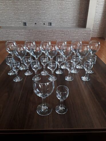 Qədəhlər, rəng - Ağ, Şüşə lalafo.az -da Qədəhlər, rəng - Ağ, Şüşə