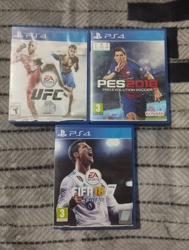 PS4 üçün 3 ədəd orijinal disk toplusu Hamısı kamplekt alındıqda 55 lalafo.az -da PS4 üçün 3 ədəd orijinal disk toplusu Hamısı kamplekt alındıqda 55