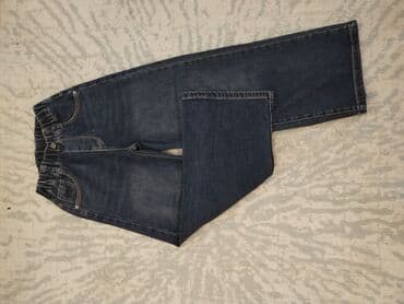 Uşaq üçün tünd mavi cins şalvar - Klassik straight kəsim, tünd mavi lalafo.az -da Uşaq üçün tünd mavi cins şalvar - Klassik straight kəsim, tünd mavi