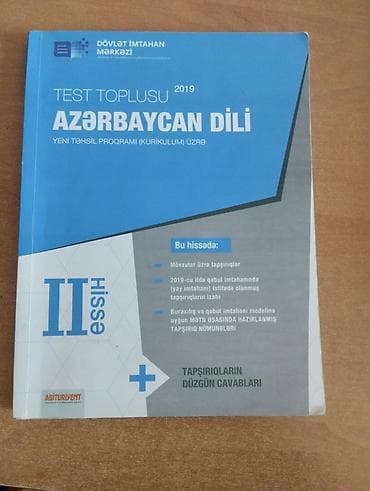Hər birinə iki manat Azərbaycan dili və riyaziyyat az yazılıb lalafo.az -da Hər birinə iki manat Azərbaycan dili və riyaziyyat az yazılıb