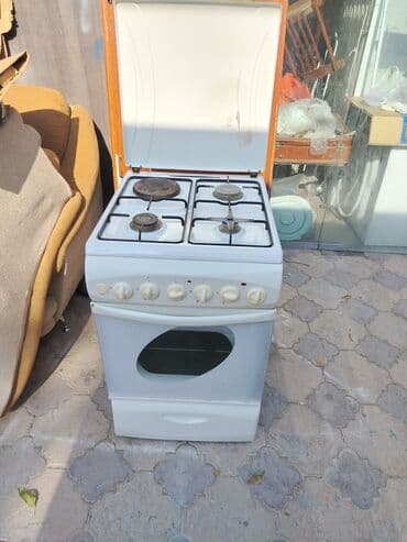 Gas stoves: Qaz sobası Ayrıca dayanan, 4 gözlü, İşlənmiş lalafo.az -da — 4 Gas stoves: Qaz sobası Ayrıca dayanan, 4 gözlü, İşlənmiş — 4