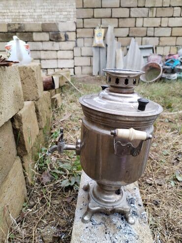 Маслобойки: Б/у Дровяной Самовар, 1 л, Самовывоз at lalafo.az — 5 Маслобойки: Б/у Дровяной Самовар, 1 л, Самовывоз — 5