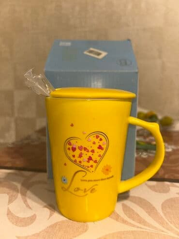 Fincanlar, rəng - Sarı, Keramika, 1 əd lalafo.az -da Fincanlar, rəng - Sarı, Keramika, 1 əd