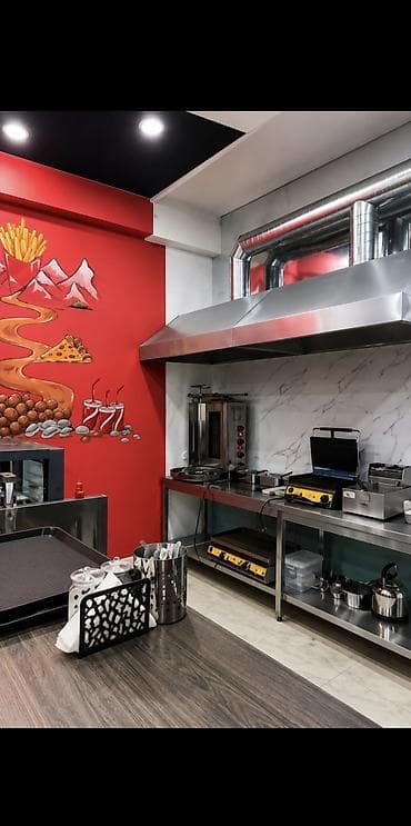 Fast-food kafesi üçün tam təchizatlı mətbəx və servis guşəsi - lalafo.az -da Fast-food kafesi üçün tam təchizatlı mətbəx və servis guşəsi -