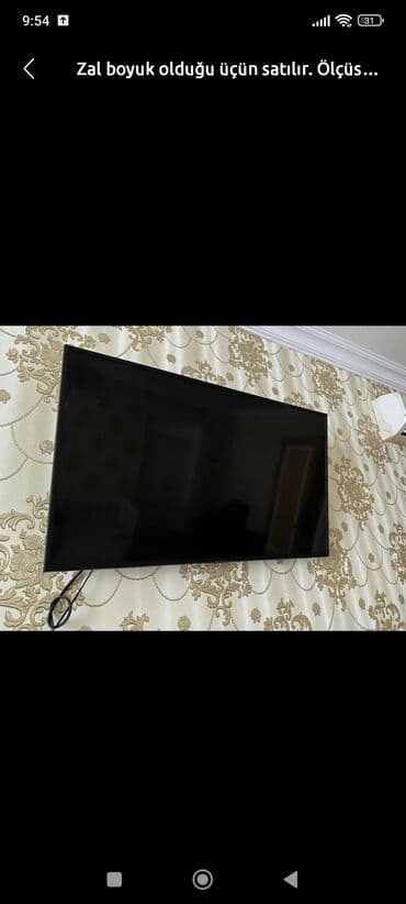 İşlənmiş Televizor Samsung LED ekran 43" 4K (3840x2160) lalafo.az -da İşlənmiş Televizor Samsung LED ekran 43" 4K (3840x2160)