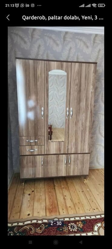 Комоды на заказ: Teze 3qapili Dolab . Qiymet 170 Azn olcu 120*200*45 Ünvana at lalafo.az — 2 Комоды на заказ: Teze 3qapili Dolab . Qiymet 170 Azn olcu 120*200*45 Ünvana — 2