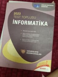 İnformatika Testlər 11-ci sinif, DİM, 1-ci hissə, 2023 il lalafo.az -da İnformatika Testlər 11-ci sinif, DİM, 1-ci hissə, 2023 il
