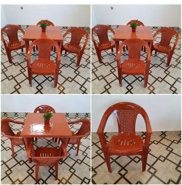 Yeni, Açılmayan, Dördbucaq masa, 4 stul lalafo.az -da Yeni, Açılmayan, Dördbucaq masa, 4 stul