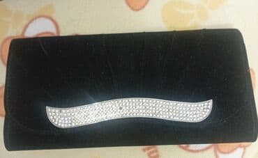 Zərif qadın axşam klatçı - Rəng: qara - Material: yumşaq məxmər lalafo.az -da Zərif qadın axşam klatçı - Rəng: qara - Material: yumşaq məxmər