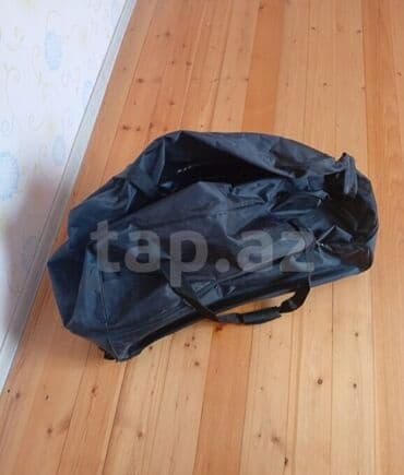 Böyük ölçülü daşıma çantası - Rəng: qara - Material: suya davamlı lalafo.az -da Böyük ölçülü daşıma çantası - Rəng: qara - Material: suya davamlı