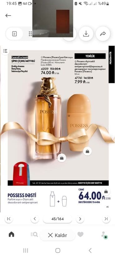 Oriflamenin məhşur posess ətri və antipesperantı (dəst)endirimdə lalafo.az -da Oriflamenin məhşur posess ətri və antipesperantı (dəst)endirimdə