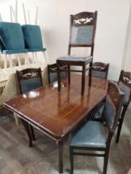 Mətbəx üçün, Yeni, Açılan, Dördbucaq masa, 6 stul lalafo.az -da Mətbəx üçün, Yeni, Açılan, Dördbucaq masa, 6 stul
